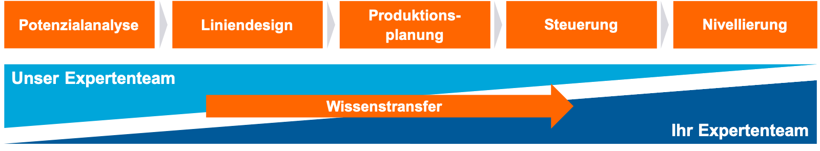 Beratung und Wissens­transfer für eine reibungslose Umsetzung